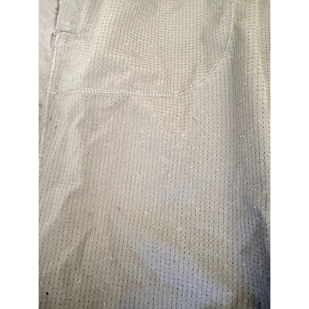 Lululemon Jogger Pants Womens 6 Black Mesh Snap Side Vent Drawstring Active - Picture 5 of 6